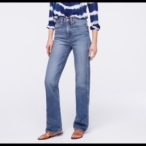 J. Crew Straight Leg ‘90s Jean in Indigo Batik, Point Sur